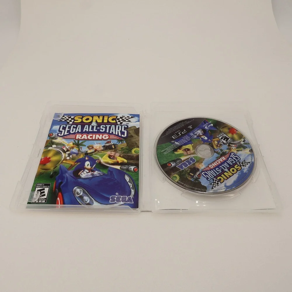 Sonic & SEGA All-Stars Racing Sony PlayStation 3 PS3 Game CIB Complete Manual